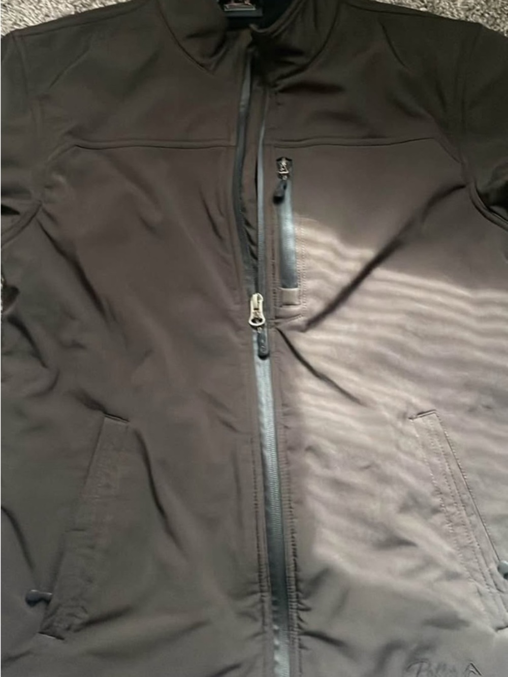 Men's Performance Softshell Jacket - dark brown